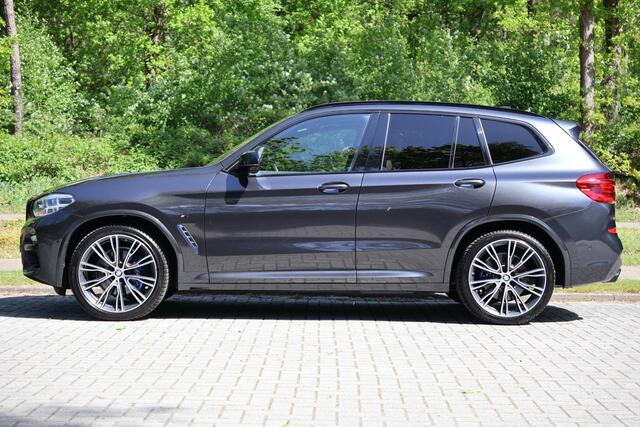 BMW X3 M40d xDrive High Executive M-Sportpakket | Standkachel | Elektrische trekhaak | Head Up | Pano | DAB | Navi | Stuurwielverarming | Stoelverwarming voor en achter | Harman Kardon | Grootlichtassistent | Mermorystoelen | Etc.
