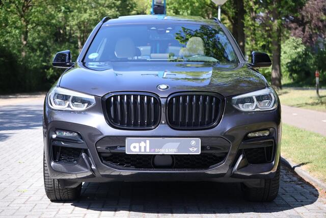 BMW X3 M40d xDrive High Executive M-Sportpakket | Standkachel | Elektrische trekhaak | Head Up | Pano | DAB | Navi | Stuurwielverarming | Stoelverwarming voor en achter | Harman Kardon | Grootlichtassistent | Mermorystoelen | Etc.
