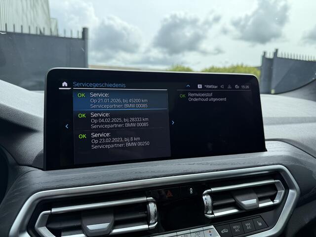 BMW X3 xDrive30e High Executive PHEV| M-SPORT| ELEK. STOEL MET MEMORY| 360 CAMERA |PANO| LASER| HEAD-UP DISPLAY| ELEK. ACHTERKLEP| HIFI| ADAPTIVE CRUISE CONTROL| SUPER COMPLEET| RECENT ONDERHOUD GEHAD| RIJKLAAR!|
