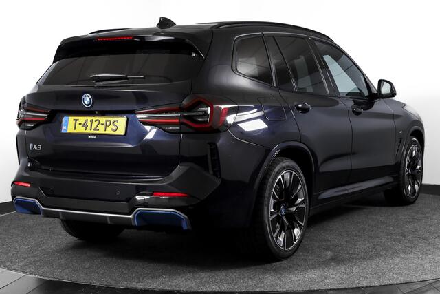 BMW X3 iX3 High Executive M Sport 80 kWh | S/K-Panodak | Laser | Harman/Kardon | Dig. Cockpit | Adapt. Cruise | Stoelverw. | 360 camera | NAV+App. Connect | ECC | LM 20" |