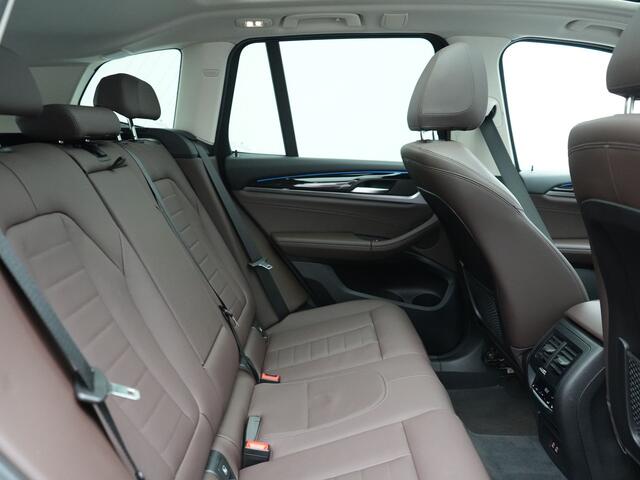 BMW X3 xDrive30e High Executive SOH 92.3% 293pk Dealer O.H | Trekhaak Af Fabriek | Panodak | Head Up | 360 Camera | Laser LED | Hifi Audio | Lederen Sportstoelen Memory & Ventilatie | Keyless | Apple Carplay | Stuur & Stoelen Verwarmd | Cruise Control | Navigati