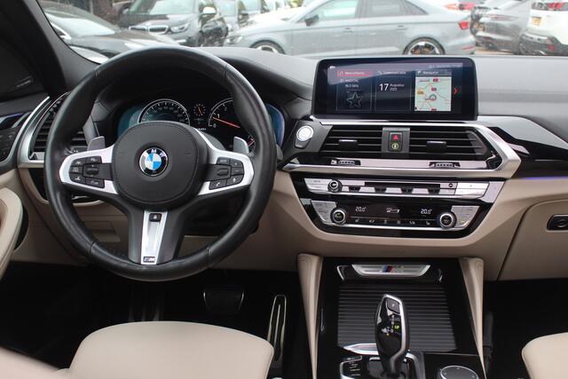 BMW X4 M40i High Executive / Trekhaak / Panoramadak / Camera / Head-up / Luxe Leder / 21'' / Harman Kardon / Navigatie / Stuur+Stoelverwarming / DAB / Dodehoek / Cruise Control