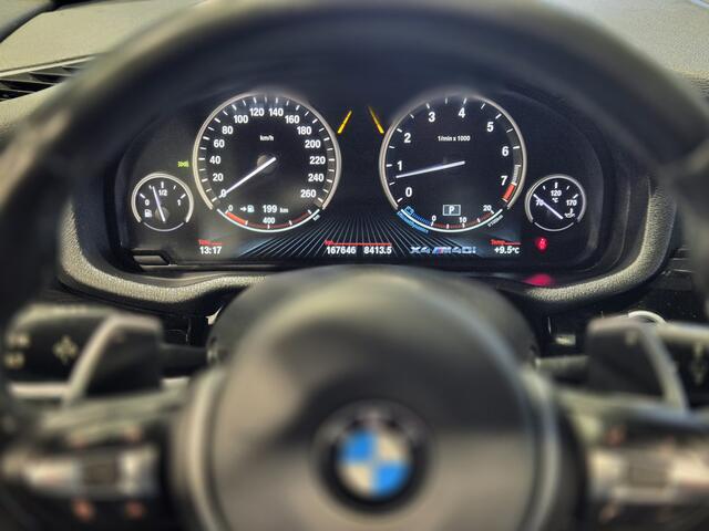 BMW X4 M40i High Executive Panorama | Camera | 20" | Electrische trekhaak | Leder | Stoelverwarming