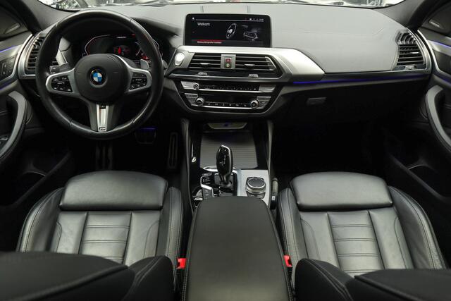 BMW X4 M40i HUD Panodak 360° Harman K Leer ACC Navi Keyless Entry & Go Elektr. uitklapbare trekhaak Elektr. bedienbare achterklep Memory seats Climate voor & achter PDC Zwarte hemelbekleding 21 inch LM v
