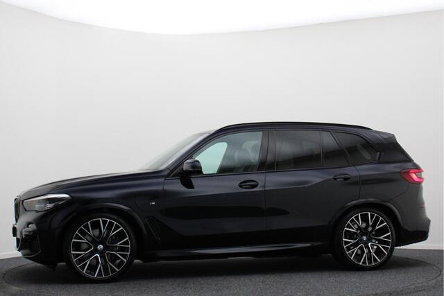 BMW X5 xDrive45e High Executive M Sport Panoramadak, Luchtvering, ACC, H&K, Head-Up, 360° Camera, Trekhaak, 22"