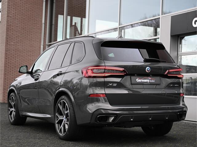 BMW X5 xDrive45e 397pk M-Sport Lucht Pano Laser HUD H&K-Audio 21-Inch Tr-Haak DRAVIT!