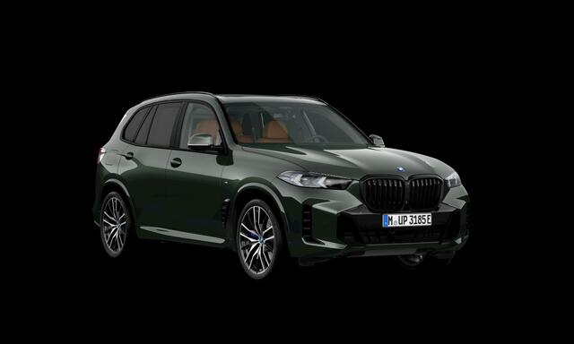BMW X5 xDrive50e M Sport Pro Sonderlackierung, Volleder Merino, pano, H/K, 22", massage, luchtv., ACC, HUD, tr.haak, keyless, privacy