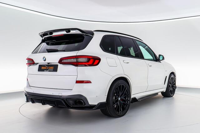 BMW X5 45e xDrive 394pk High Executive |splitterset|M-sportpakket|M-kuipstoelen|schuif/kantel|Harman&Kardon|massage|Laser LED|memory|360 camera|diamond pook|HUD|carbon interieur|Apple Carplay|22" lichtmetalen velgen|