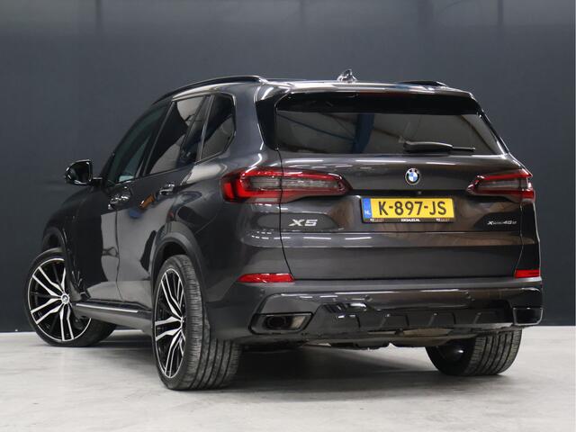 BMW X5 xDrive45e High Executive [SCHUIFKANTELDAK, TREKHAAK INKLAPBAAR, MEMORY SEATS, HARMAN/KARDON, APPLE CARPLAY, ANDROID, 360 CAMERA, HEAD-UP, STUURVERWARMING, STOELVERWARMING, ADAPTIVE CRUISE, VOL LEDER, NIEUWSTAAT]