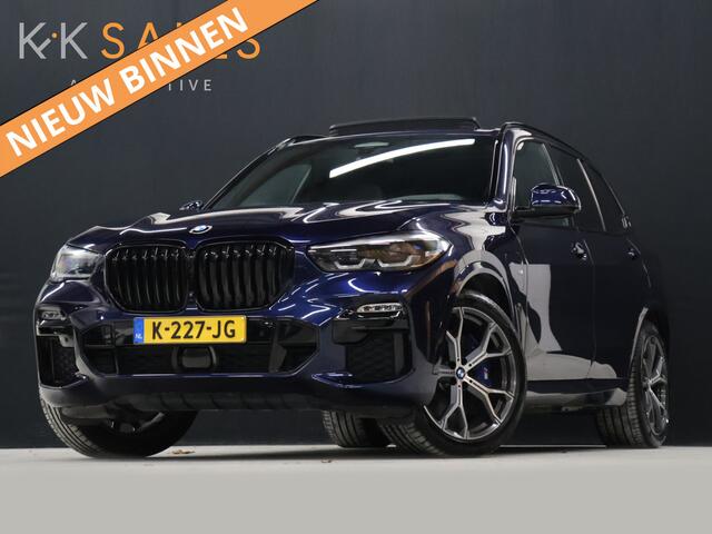 BMW X5 xDrive45e M Sport High Executive [SCHUIFKANTELDAK, HARMAN/KARDON, APPLE CARPLAY, ANDROID, MEMORY SEATS, STOELMASSAGE, 360 CAMERA, STUURVERWARMING, HEAD-UP, ADAPTIVE CRUISE, STOELVENTILATIE, STOELVERWARMING, NIEUWSTAAT]