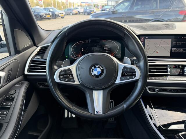 BMW X5 xDrive40i High Executive M-Sport Skylounge Panoramadak Trekhaak 22 Inch Laser Licht Harman-Kardon Keyless Entry 4WD Besturing Head-Up Display Luchtvering