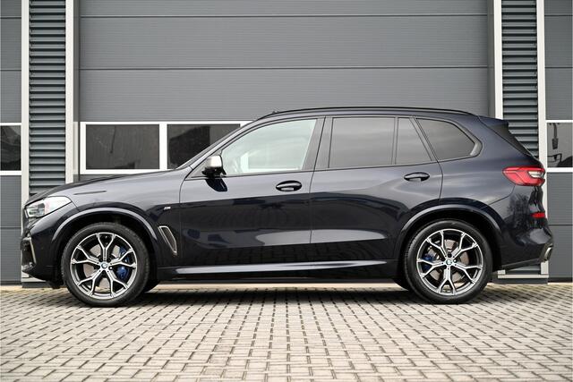 BMW X5 M50d M-SPORT / PANO / INDIVIDUAL LEDER / HUD / SOFTCLOSE / LASER / 4WIELSTURING / PARFUM / TREKHAAK