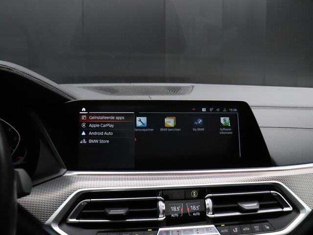 BMW X5 xDrive40i High Executive | M SPORT | LEDER | PANO-DAK | 4W-BESTURING | MEMORY | H&K | 360° CAMERA | HEAD-UP | APPLE CARPLAY | CRUISE | STOELVERW. |