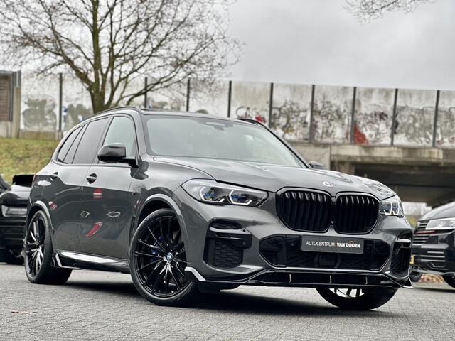 BMW X5 xDrive45e | M-Sport | Individual | Dravitgrau | Panodak | Beige Leer | Laser | Trekhaak | Head-Up | VOL | Incl btw