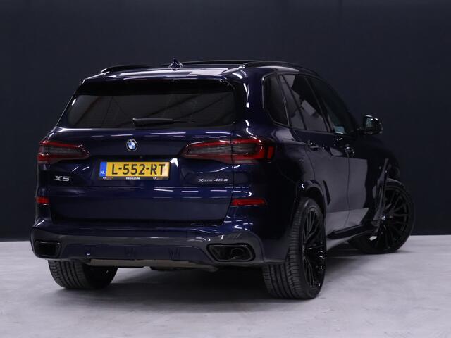 BMW X5 xDrive45e High Executive M Sport [TREKHAAK, LUCHTVERING, SCHUIFKANTELDAK, MEMORY SEATS, ADAPTIVE CRUISE CONTROL, APPLE CARPLAY, ANDROID AUTO, HARMAN/KARDON, 360 CAMERA, PDC V+A, NIEUWSTAAT]