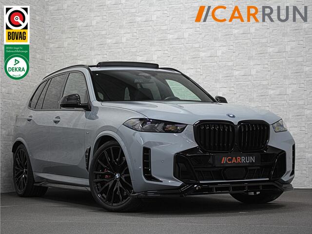 BMW X5 50e M-Sport Pro | M-Performance Stoelen | Achterasbesturing | Carbon | ACC | Panorama | 360 Camera | Soft-Close | Head-Up | M-Gordels | Trekhaak | Harman-Kardon | 22 inch | Individual Leder | Stoelventilatie | Stoelverwarming V+A | Keyless-Entry | Memory