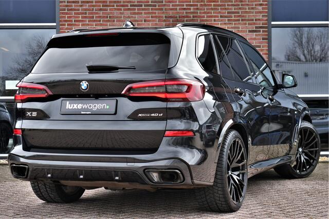BMW X5 xDrive40d M-Sport 7pers Pano Luchtv ACC Trekh H/K HUD 22inch 4WS Comf-seat