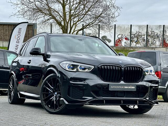 BMW X5 xDrive45e | M-Sport | Dark Label | Beige leer | Massagestoelen | Active steering | Pano | Stoelvent. | Laser | Trekhaak | Incl btw