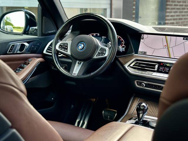 BMW X5 xDrive45e | M-Sport | Dark Label | Panodak | Luchtvering | Laser | Stoelventilatie | Headup | 360 Camera | Trekhaak | Vol opties | Incl BTW
