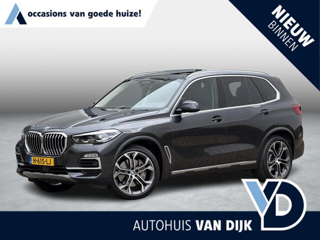 BMW X5 xDrive45e High Executive | Pano-Dak/Achterasbesturing/Adapt.Cruise/Individual Leder/Memory/Softclose/Trekhaak/Keyless
