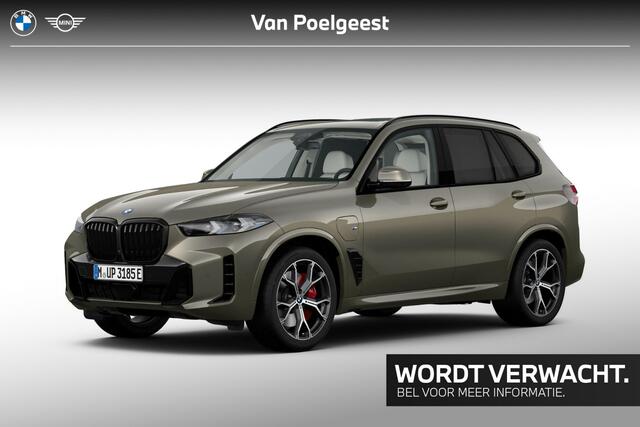 BMW X5 xDrive50e M-Sport Pro 21 Inch / Glazen Schuifdak Skylounge / Integrale Active Besturing / Comfort Acces / Soft Close / Getinte Ramen / Stoelventilatie / Stoelverwarming voor + Achter / Adaptieve Led / Driving Prof / Parking Prof / Harman Kardon