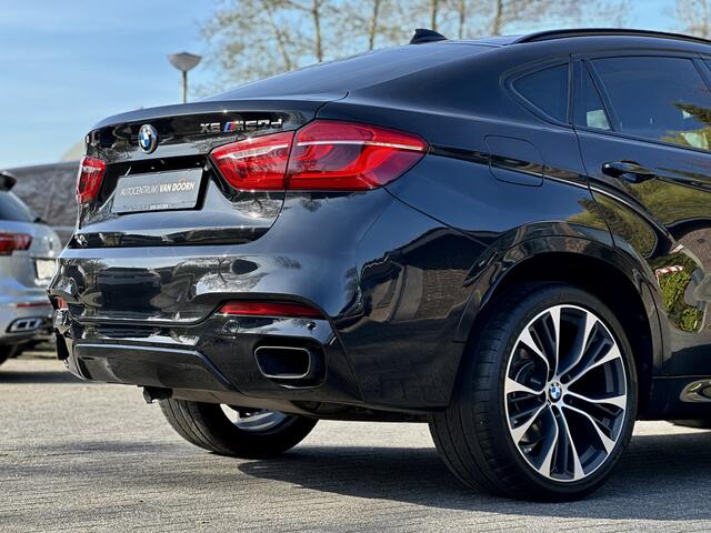 BMW X6 M50d | 380 pk | Schuifdak | Stoelventilatie | Leer | Adaptive Cruise | Camera | Trekhaak | Head-Up | 21" | M-pakket | Marge