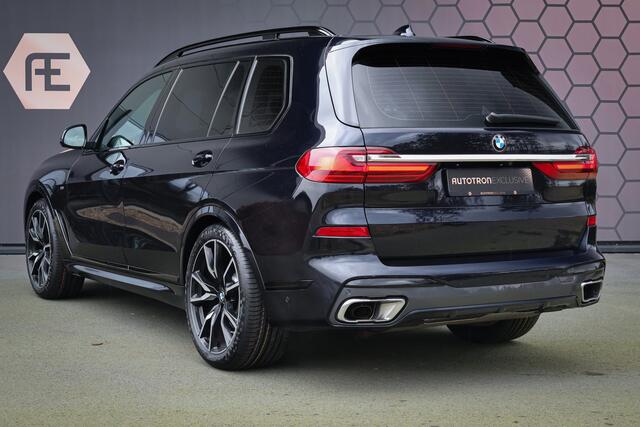BMW X7 xDrive40i High Executive | 7 ZITS | SKYLOUNGE | ADAPTIVE | LASERLIGHTS | NAPA LEER | TREKHAAK | STOEL & STUURVERWARMING | PRIVACY GLAS | HEAD UP | 360 CAMERA | HARMON & KARDON | SUEDE HEMEL | COMFORT STOELEN | CRYSTAL | SOFTCLOSE |