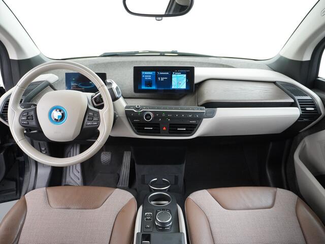 BMW i3 S iPerformance 94Ah 33kWh Schuifkanteldak Navi Ecc Cruise Control Camera Pdc DAB Stoelverwarming Warmtepomp Lmv 20" Led Comfort pack advance Origineel Nederlandse Auto