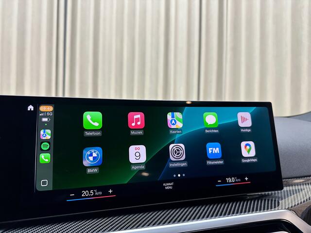 BMW i4 M50 84 kWh *M-Sport* Schuif/Kantel dak / Carbon / LASER LED / HUD / Harman Kardon / 360 Camera / Elek. Trekhaak / Org.NL!