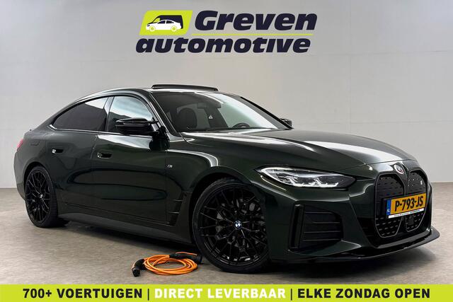 BMW i4 eDrive40 84 kWh M-Sport | M-Performance kit | Pano | 20''LMV | Widescreen | BMW-LED | Snelladen | SOH 92% | Camera | Sfeer | Virtual | Trekh. | Carplay