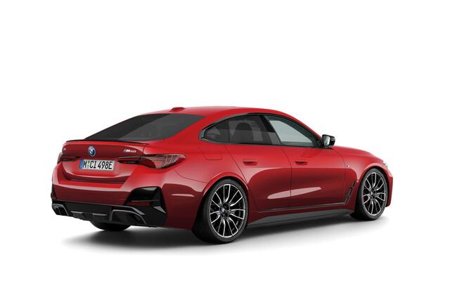 BMW i4 M50 M-Sport Pro 20 Inch / Shadowline Koplampen / Comfort Acces / Glazen Schuifdak / Binnen & Buitenspiegel Automatisch Dimmend / Electrisch Verstelbare Voorstoelen / Stoelverwarming / Driving Prof / Parking Plus / Hifi / Getinte Ramen Achter