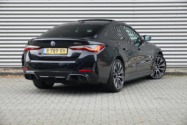 BMW i4 M50 High Executive 84 kWh | Schuifdak | 97,8% SOH | ACC | H&K | Memory | HUD |