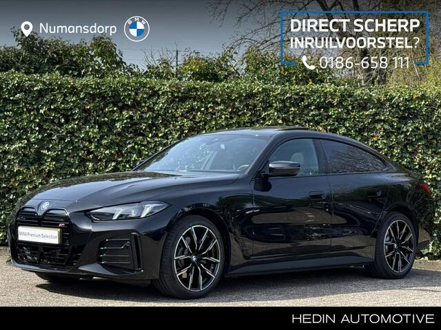 BMW i4 eDrive35 | M-Sport | Schuif-/Kanteldak | Camera | Stuur + Stoelverw. | HiFi | Elek. Trekhaak