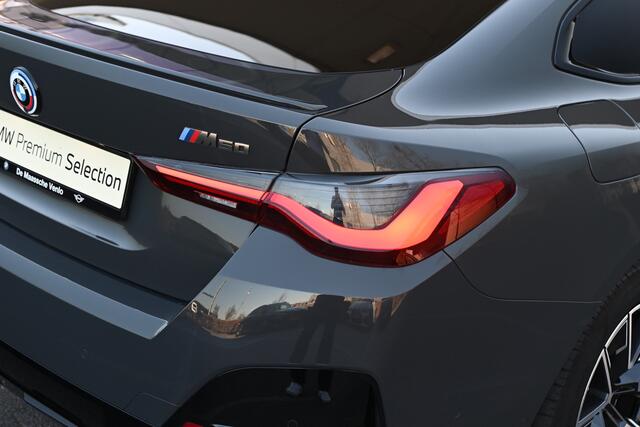 BMW i4 M50 High Executive / Schuif-kanteldak / M Sportstoelen / M Adaptief onderstel / Driving Assistant Professional / Parking Assistant Professional / HiFi / Head-Up / Comfort Access