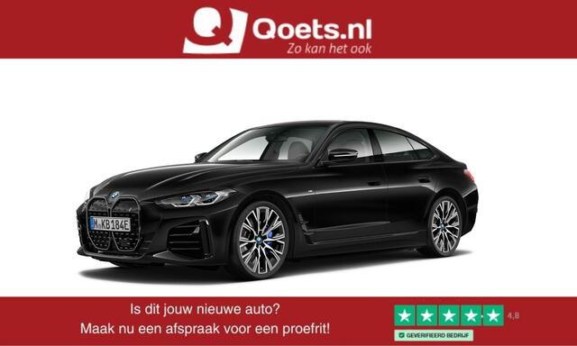 BMW i4 eDrive40 84 kWh M Sport - Harman Kardon - Getinte Ruiten - BMW Laserlight - Stuurwielrand verwarmd - Elektrisch verwarmde voorstoelen - Comfort Access -
