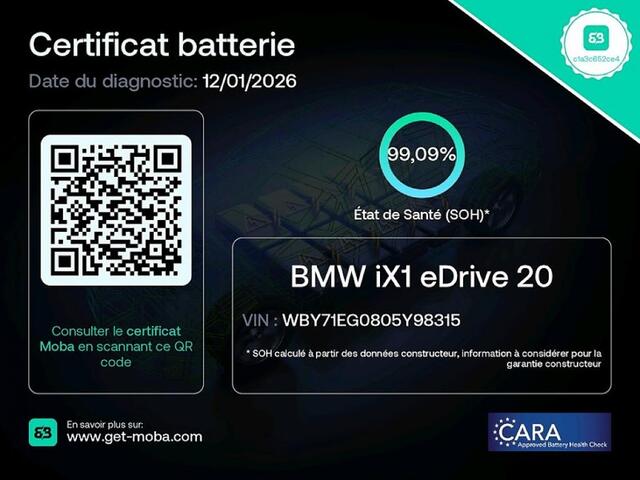 BMW iX1 eDrive20 67 kWh M-Sport *SOH 99%* Full LED | NAVI | CAMERA | Half LEDER