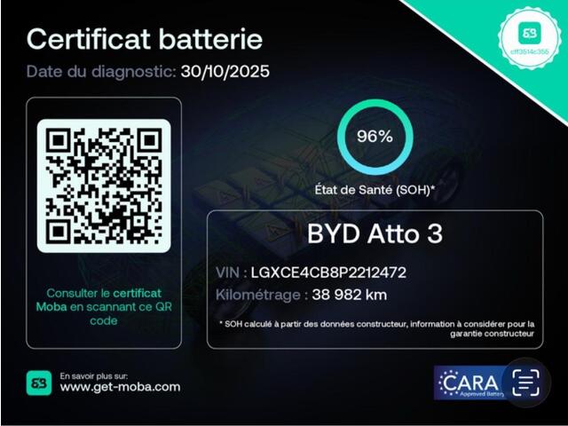 BYD Atto 3 Comfort 60 kWh | PANO | 360° | ADAPTIVE | STOELVERWARMING