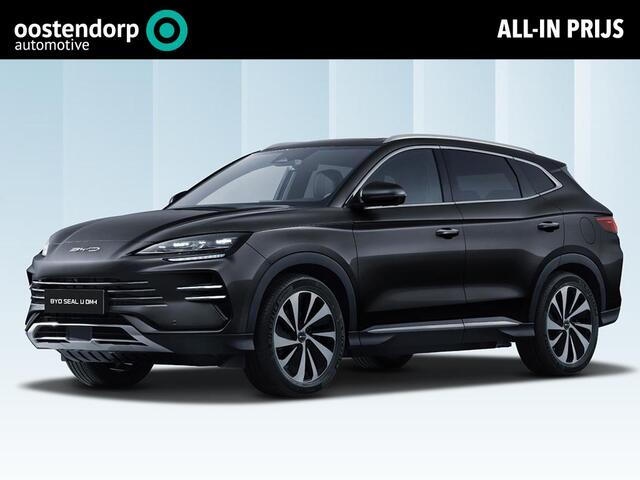 BYD Seal U DM-i 1.5 FWD Boost Voorraad Deals | Nieuw 2026 NL | Plug-In Hybride | Black & Brown Interieur |