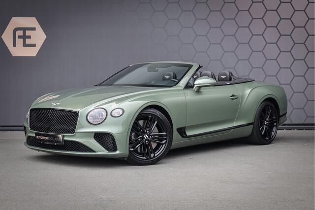 Bentley CONTINENTAL GTC 4.0 V8 | ALPINE GREEN | NEW BENTLEY SERVICE | SPORTUITLAAT | NEKVERWARMING | STUURWIELVERWARMING | STOELKOELING/VERWARMING | STOELMASSAGE | BLACK SPECIFICATION | APPLE CARPLAY | DAB | WARMTEWEREND GLAS | KEYLESS ENTRY/START | ETC.