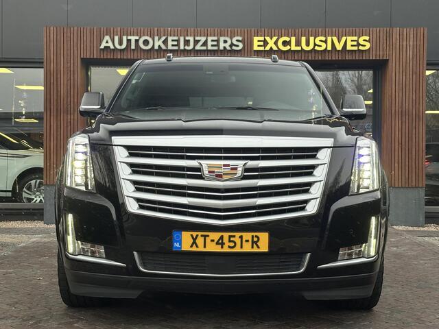 Cadillac ESCALADE 6.2 V8 Platinum Schuifdak Adapt. Cruise Massage Stoelvent. BOSE Multimedia Trekhaak 22''LM