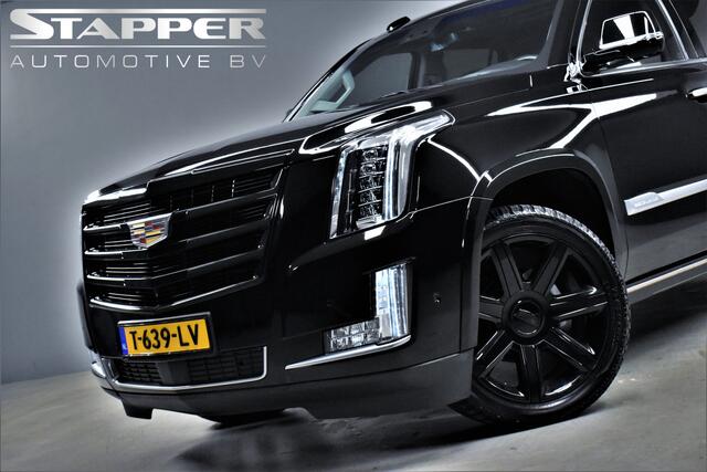 Cadillac ESCALADE 6.2 V8 426pk Premium 7-Pers Schuifdak/Trekhaak/Bose/Led/Leer/HUD/Carplay/Keyless/Cameras