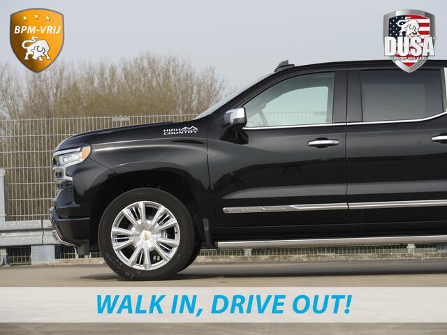 Chevrolet SILVERADO 1500 | | 6.2L V8 High Country | Leder | Schuifkantel NIEUW BINNEN! Getoonde accessoires zijn verkrijgbaar tegen meerprijs