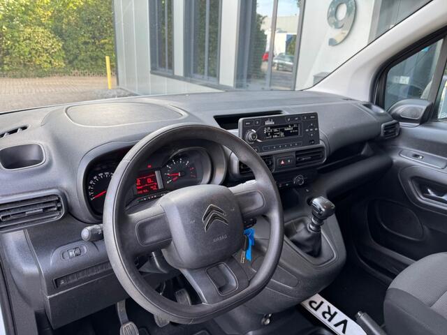 Citroen BERLINGO 1.5 BlueHDI 102PK airco, Cruisecntrl, pdc, Schuifdeur, Carkit, trekhk, TOPSTAAT