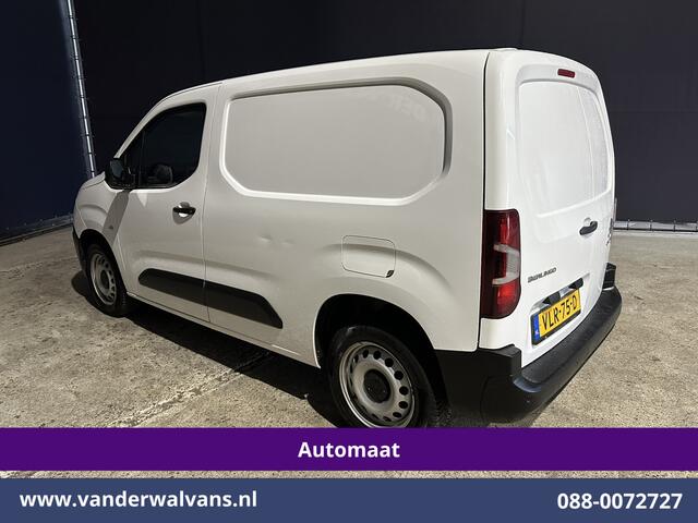 Citroen BERLINGO 1.5 BlueHDI 131pk Automaat L1H1 Euro6 Airco | 3-Zits | Apple Carplay | Android Auto | Cruisecontrol Parkeersensoren, Bijrijdersbank