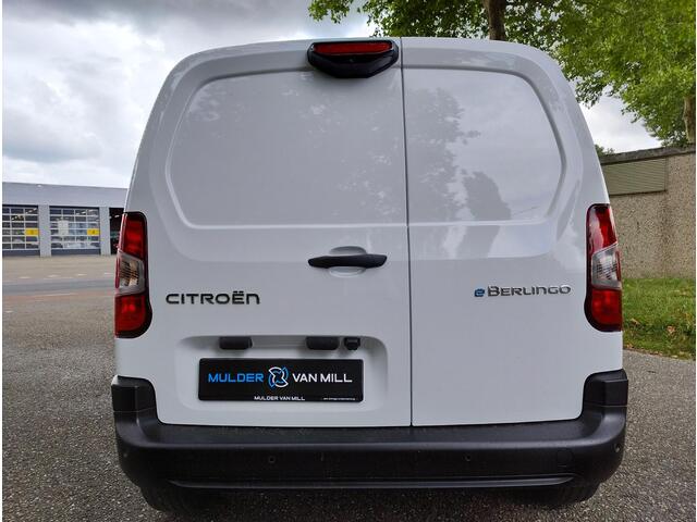 Citroen BERLINGO ë-Berlingo L1 50 kWh 136pk | 8 jaar garantie | NAVI | Multimedia | Apple Carplay | Android Auto | Surround View Camera | Parkeersensoren voor- en achter | Achteruitrijcamera | Dode hoek detectie | Elektrisch inklapbare spiegels | Licht- en regensensor | M