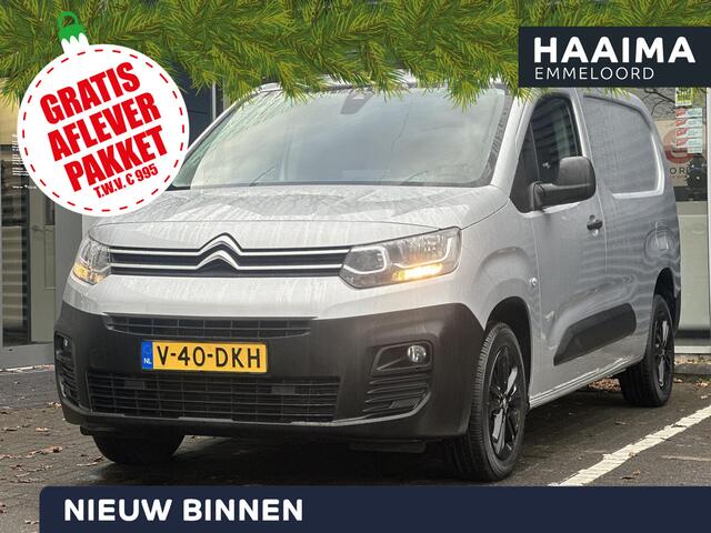 Citroen BERLINGO 1.5 BlueHDi 130pk EAT8 L2 | 3zits | Trekhaak | Navigatie | Apple Carplay/Android Auto | Airco | Cruise Control | Lichtmetalen velgen |