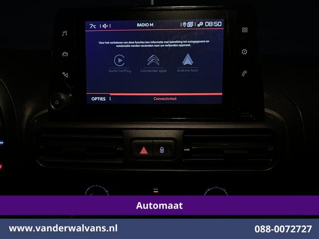Citroen BERLINGO 1.2 PureTech 131pk Automaat **Benzine** L1H1 inrichting Euro6 Airco | Navigatie | Camera Apple Carplay, Cruisecontrol, Android Auto, Parkeersensoren