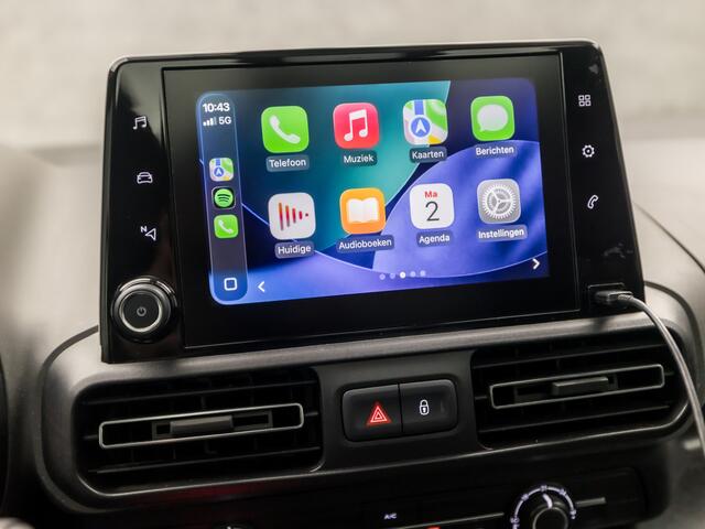 Citroen BERLINGO 1.2 PureTech Shine (PANORAMADAK, APPLE CARPLAY, GROOT NAVI, GETINT GLAS, SPORTSTOELEN, PARKEERSENSOREN, CRUISE, NIEUWE APK, NIEUWSTAAT)