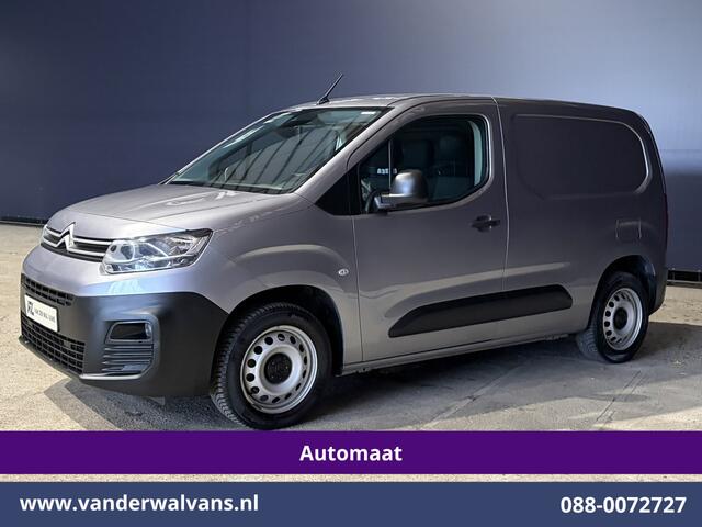 Citroen BERLINGO 1.5 BlueHDI 131pk Automaat L1H1 Inrichting Euro6 Airco | 3-Zits | Apple Carplay | Cruisecontrol Android Auto, Parkeersensoren, bijrijdersbank