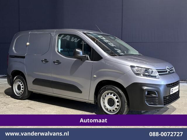 Citroen BERLINGO 1.5 BlueHDI 131pk Automaat L1H1 Inrichting Euro6 Airco | 3-Zits | Apple Carplay | Cruisecontrol Android Auto, Parkeersensoren, bijrijdersbank